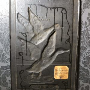 Blechschild Ente-3