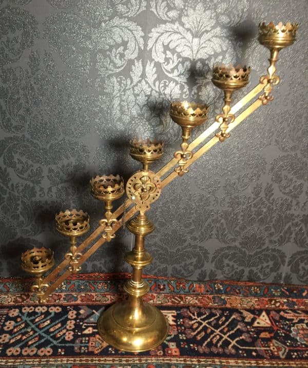 2 grosse Altar Kerzenständer - Image 4