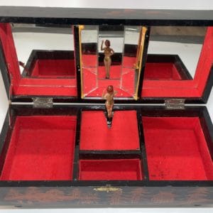 Spieldose Musikdose Pin-Up um ca. 1950