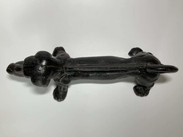 Fussabtreter in Dackelform aus Gusseisen - Image 4