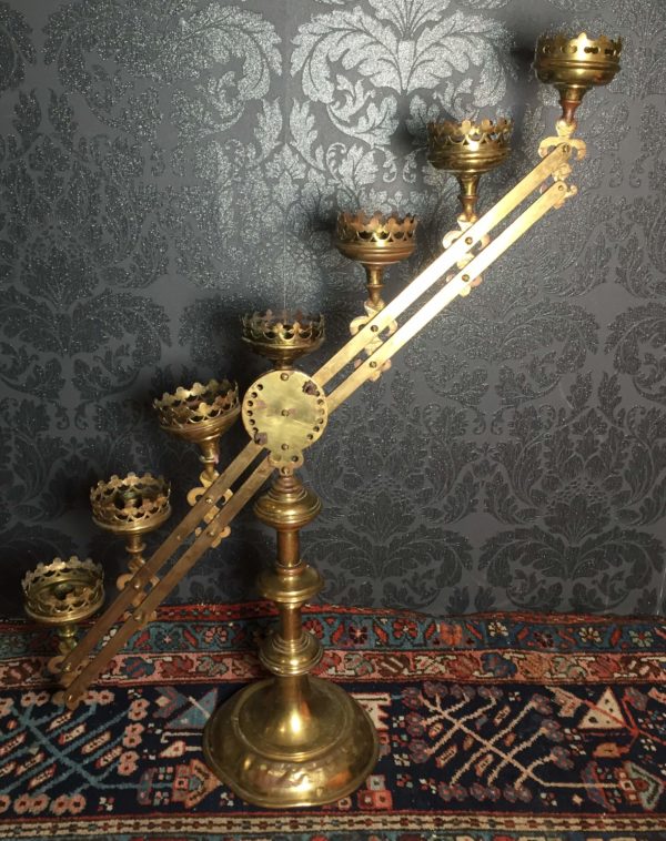 2 grosse Altar Kerzenständer - Image 3