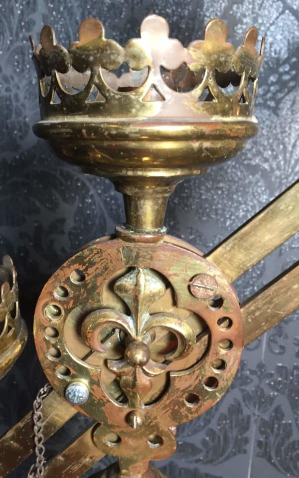 2 grosse Altar Kerzenständer - Image 6