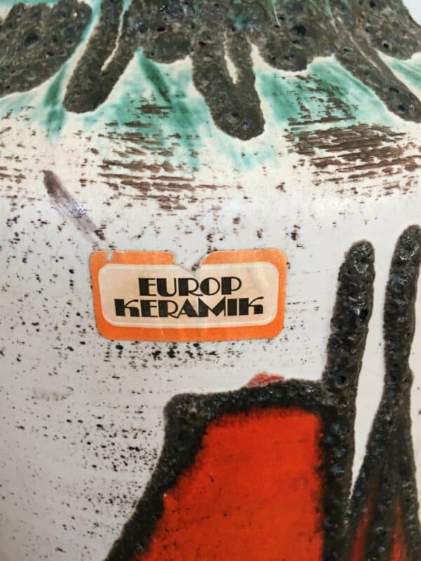 Mid Century Bodenvase "Schiff" – Bild 2