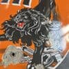 Altes Emailschild Lion Noir um 1900 - Image 2