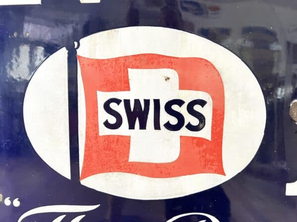 Nestlé Swiss Milk Emailschild London um 1900 - Image 3