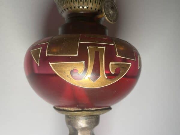 Petrollampe Art déco - Image 2