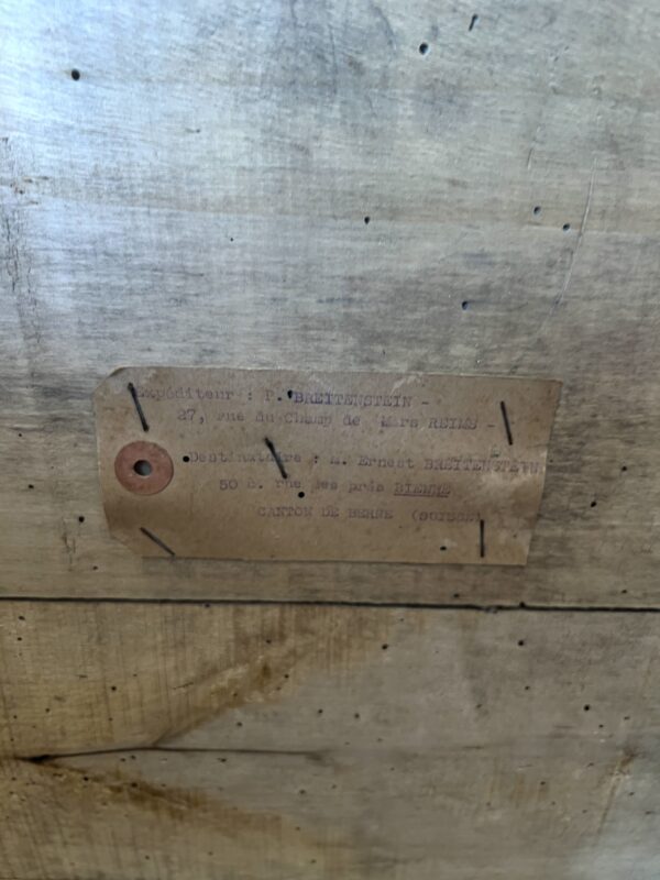 1 Holzkiste Champagner antik - Image 3