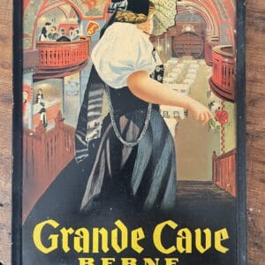 Plakat Kornhauskeller Bern Grand Cave um 1900
