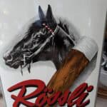 Rössli Emailschild Schweiz um 1950 – Bild 2