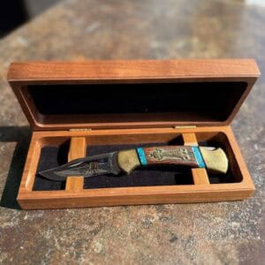 Buck David Custom Yellowhorse Messer Knife 1990s