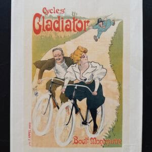 Les Maitres Affiche Plakat Cycles Gladiator 1897