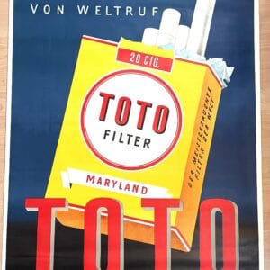 Maryland Werbeplakat Toto