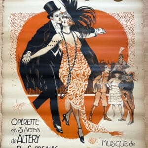 Jugendstilplakat Ni Veuve Ni Joyeuse