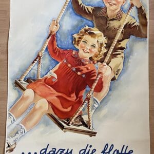 Bleyele Werbeplakat für Kleidung