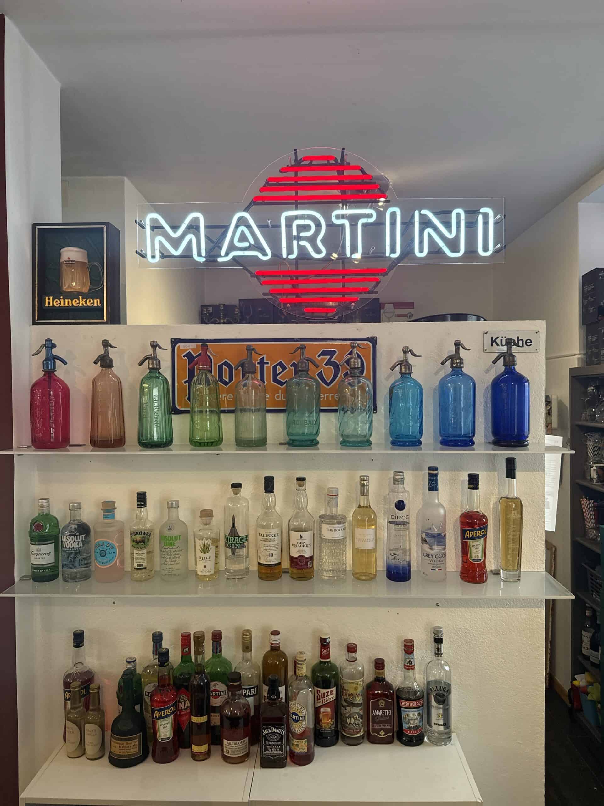 Sodaflasche Dunkelblau Syphonflasche – Bild 3