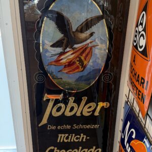 Tobler Bern Schokolade Hinterglasschild um 1900