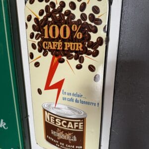 Nescafé Emailschild um 1950