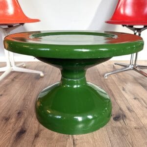 Couchtisch Glasfaser Giftgrün 1970er Jahre