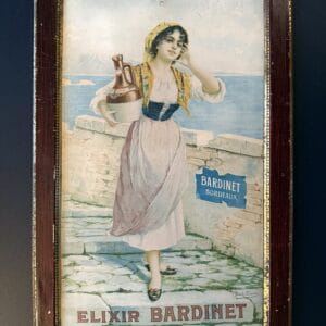 Rhum Negrita Antikes Blechschild