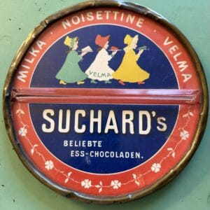 Suchard Velma Zahlteller Glas