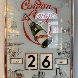 Mumm Champagner Hinterglas Dauerkalender