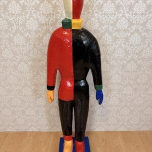 Kasimir Malewitsch Pappmachée Figur Sportler', 1996