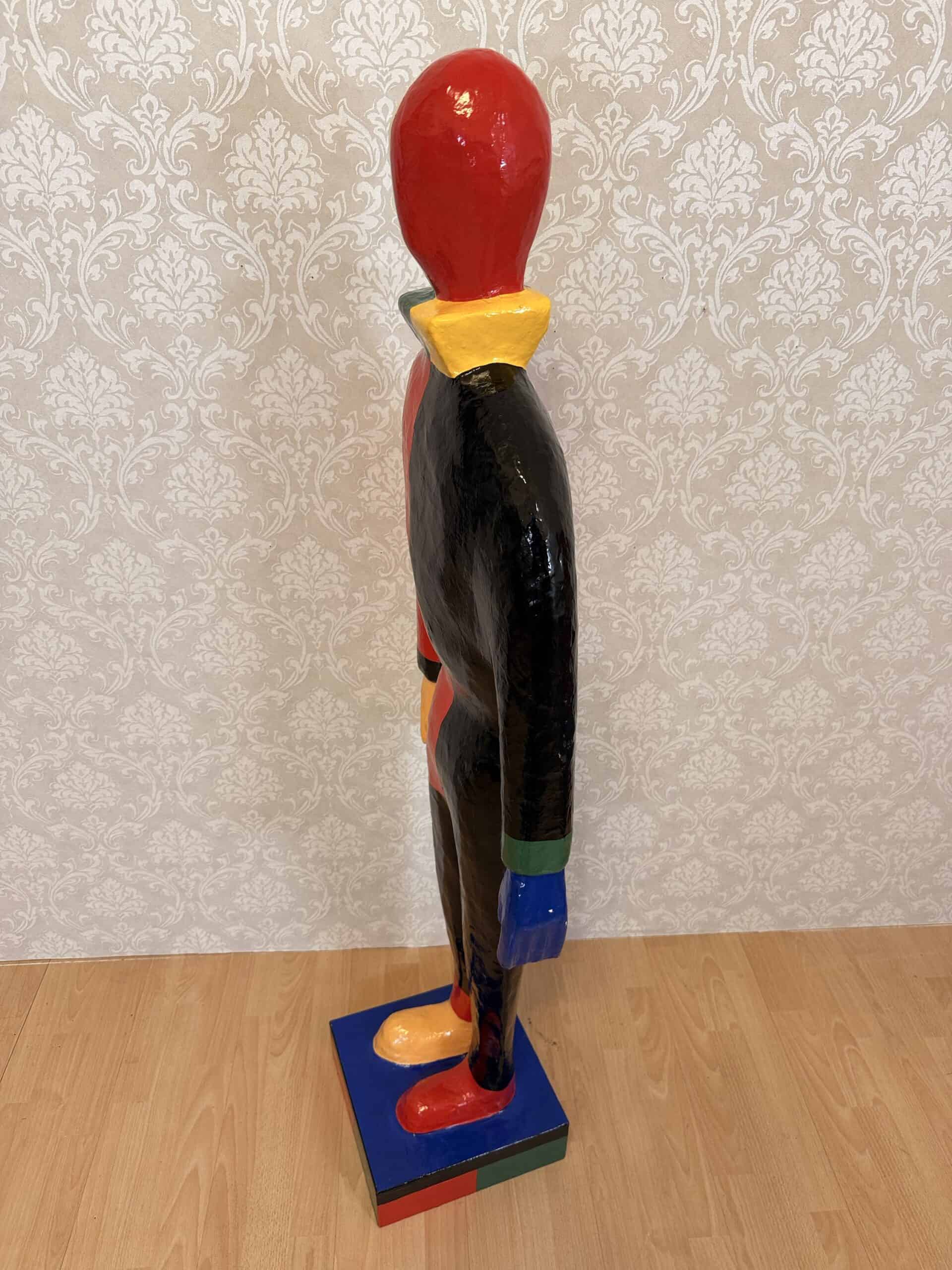 Kasimir Malewitsch Pappmachée Figur Sportler', 1996 – Bild 2