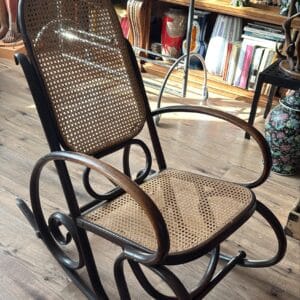 Schaukelstuhl antik stil Thonet um 1900