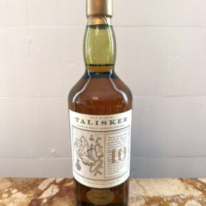 Talisker Whisky alte Abfüllung Landkarte 10yo