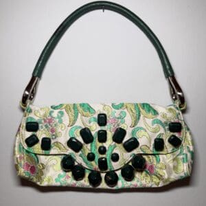 Prada Handtasche mit Zertifikat, Sonderedition 2003 Brokat