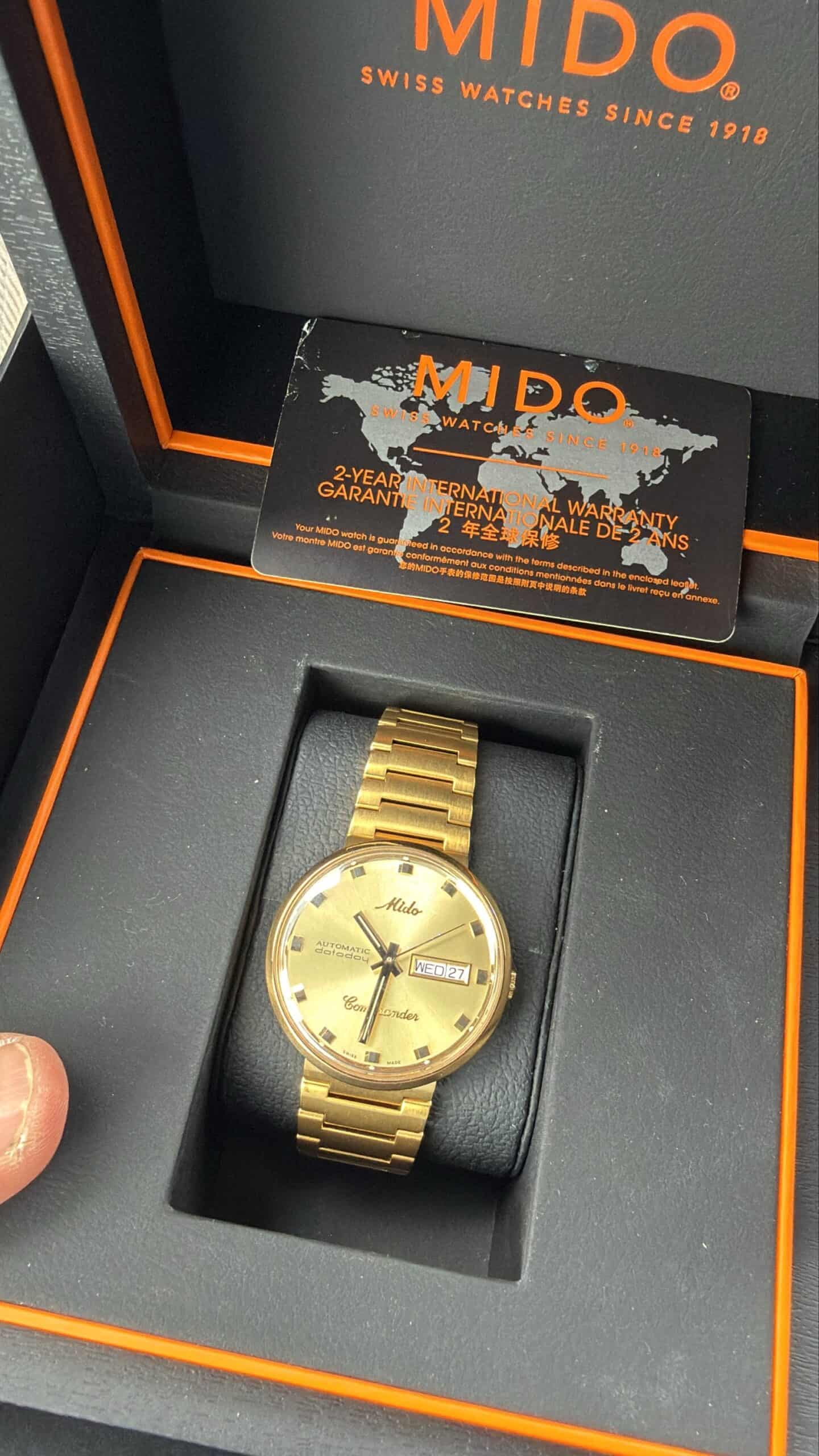 Mido Commander Datoday Automatik – Bild 3